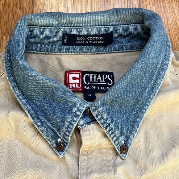 Chaps Ralph Lauren Button Down Shirt - Picture 3 of 5